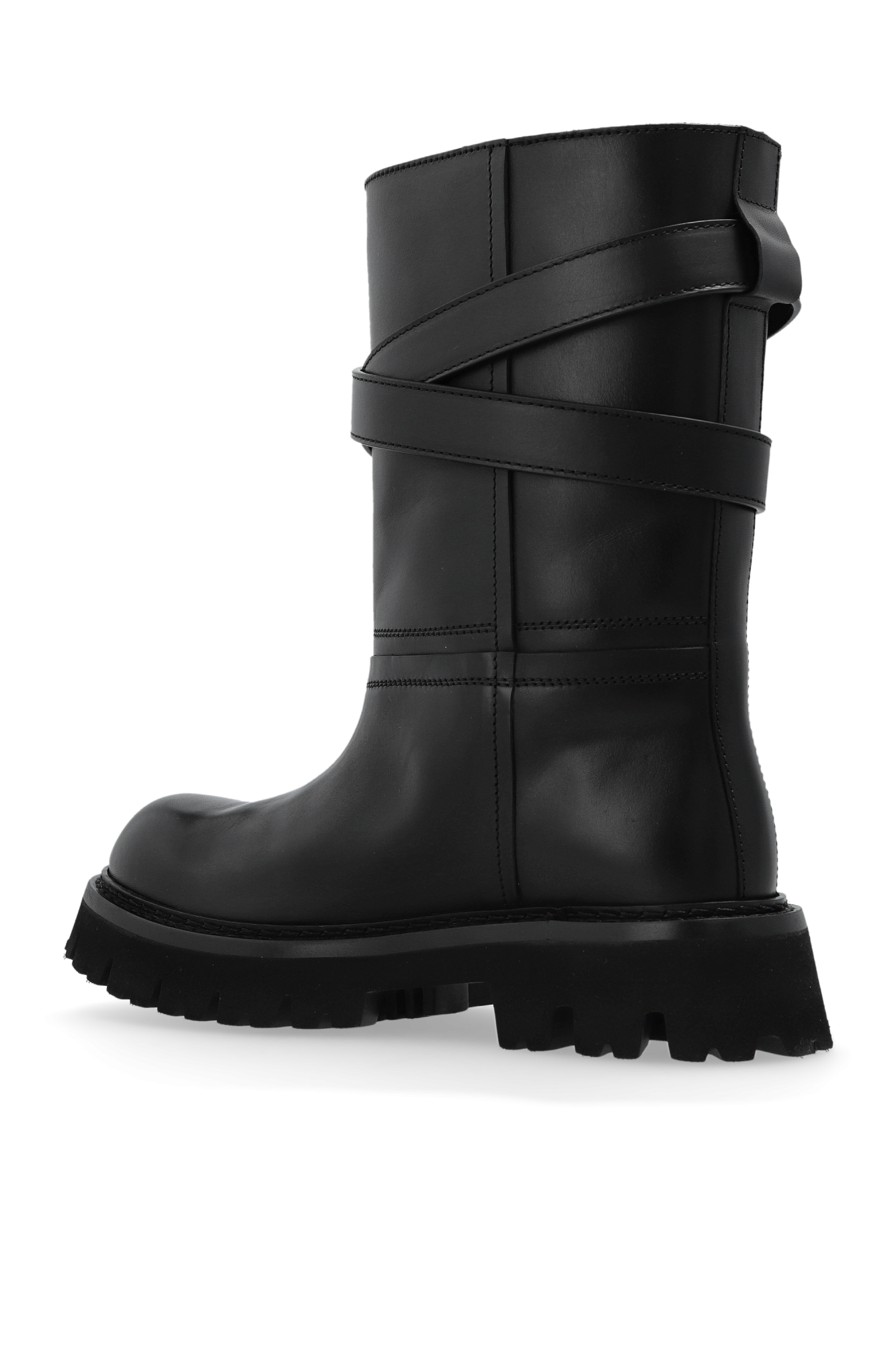 ショートブーツ・ブーティ Moschino MA26054G1N.MJ5 Ankle Boots Black Leather ankle boots Moschino - Vitkac AS